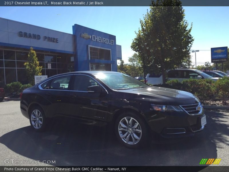 Mosaic Black Metallic / Jet Black 2017 Chevrolet Impala LT