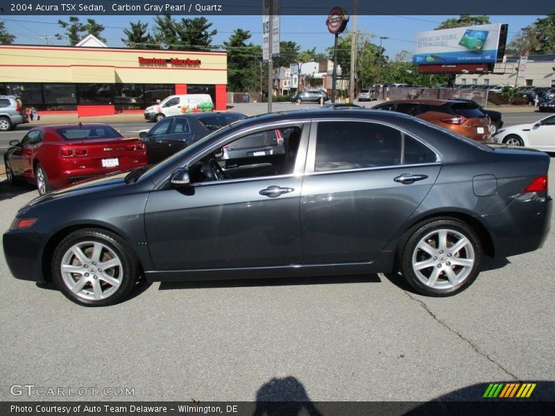 Carbon Gray Pearl / Quartz 2004 Acura TSX Sedan
