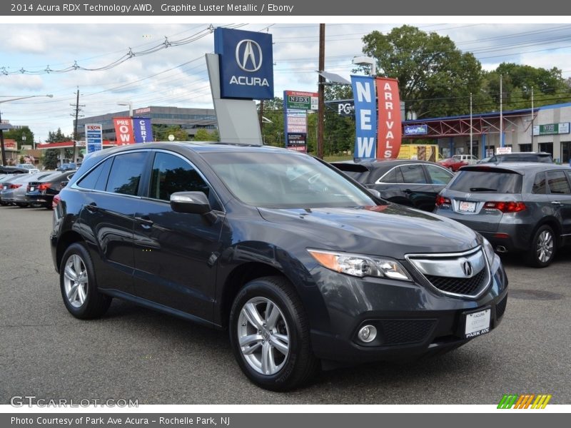 Graphite Luster Metallic / Ebony 2014 Acura RDX Technology AWD