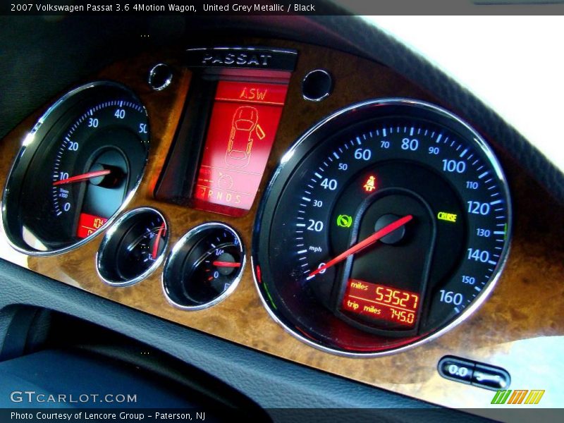 United Grey Metallic / Black 2007 Volkswagen Passat 3.6 4Motion Wagon