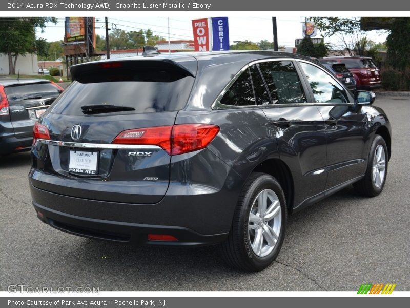 Graphite Luster Metallic / Ebony 2014 Acura RDX Technology AWD