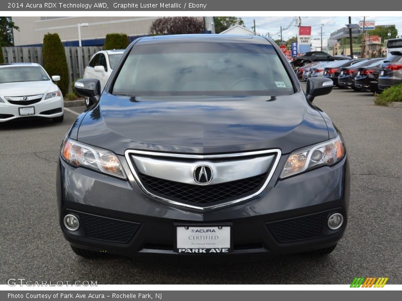 Graphite Luster Metallic / Ebony 2014 Acura RDX Technology AWD