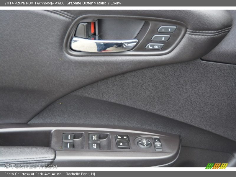 Graphite Luster Metallic / Ebony 2014 Acura RDX Technology AWD