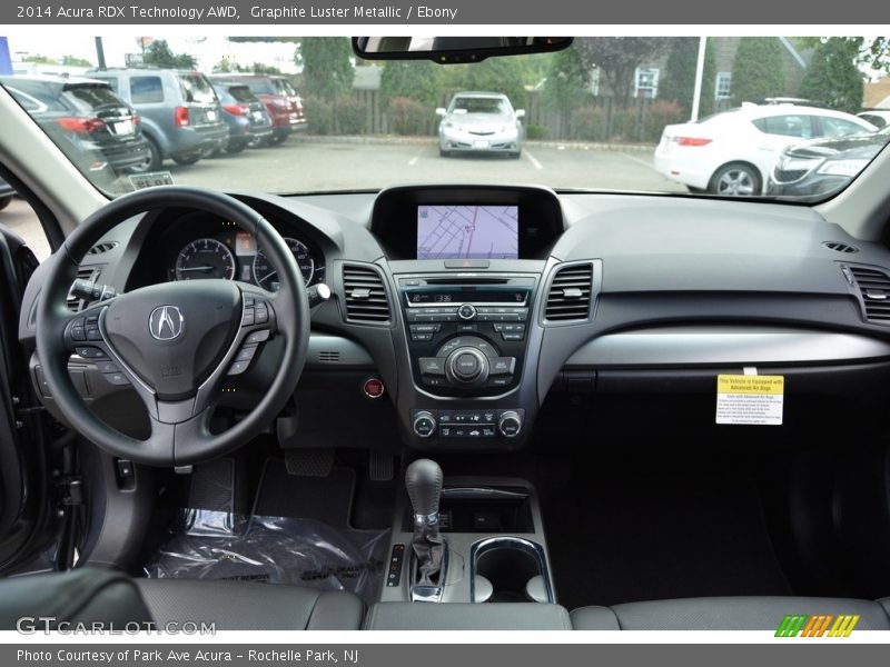 Graphite Luster Metallic / Ebony 2014 Acura RDX Technology AWD
