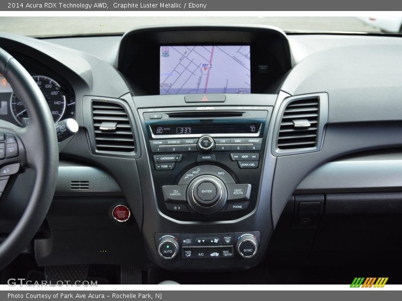Graphite Luster Metallic / Ebony 2014 Acura RDX Technology AWD