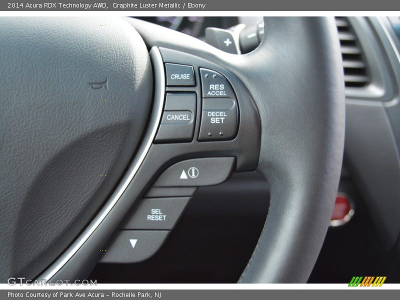 Graphite Luster Metallic / Ebony 2014 Acura RDX Technology AWD