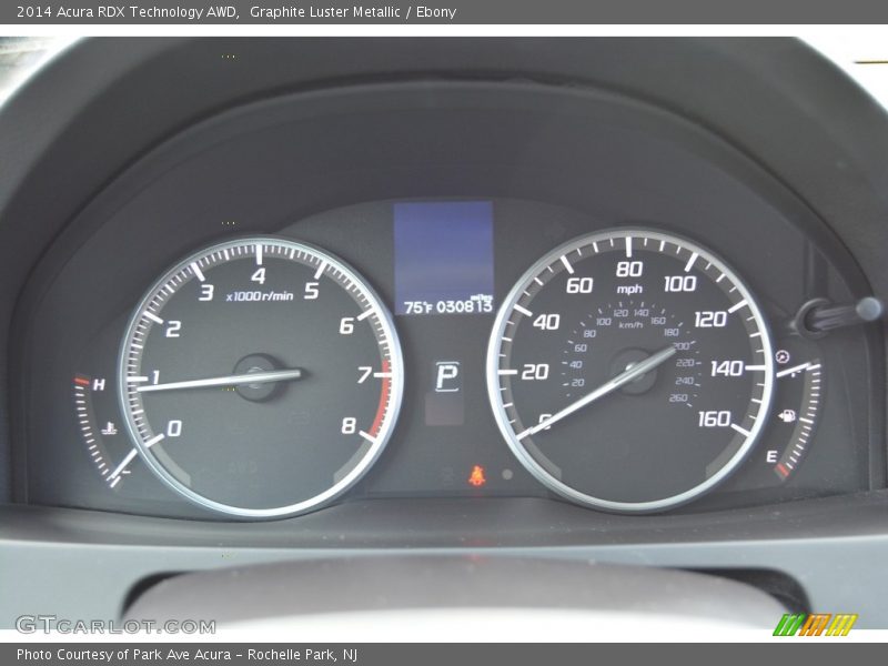 Graphite Luster Metallic / Ebony 2014 Acura RDX Technology AWD