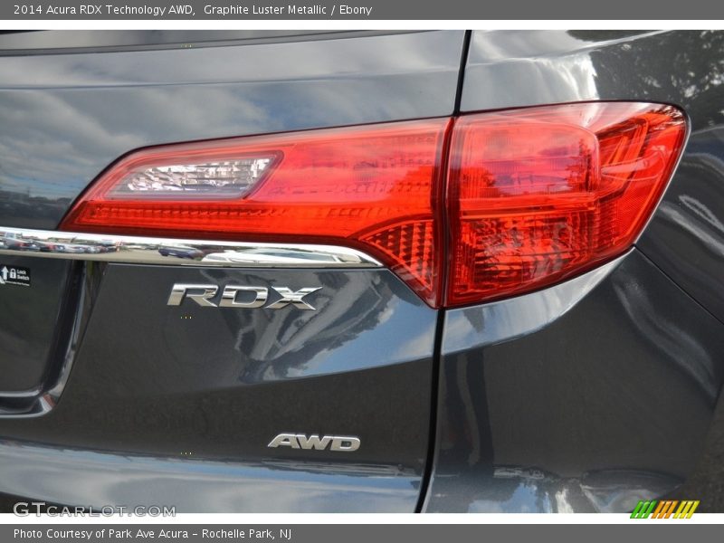 Graphite Luster Metallic / Ebony 2014 Acura RDX Technology AWD