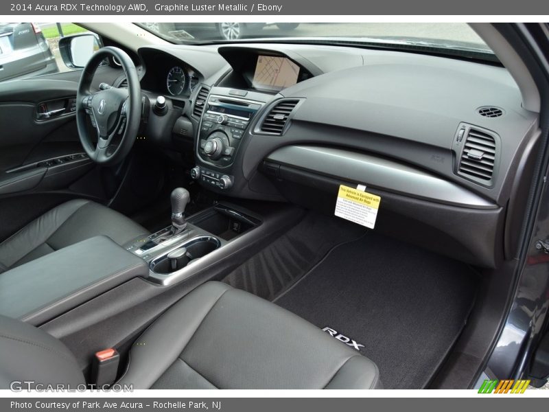Graphite Luster Metallic / Ebony 2014 Acura RDX Technology AWD