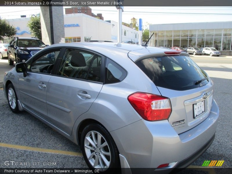 Ice Silver Metallic / Black 2014 Subaru Impreza 2.0i Premium 5 Door