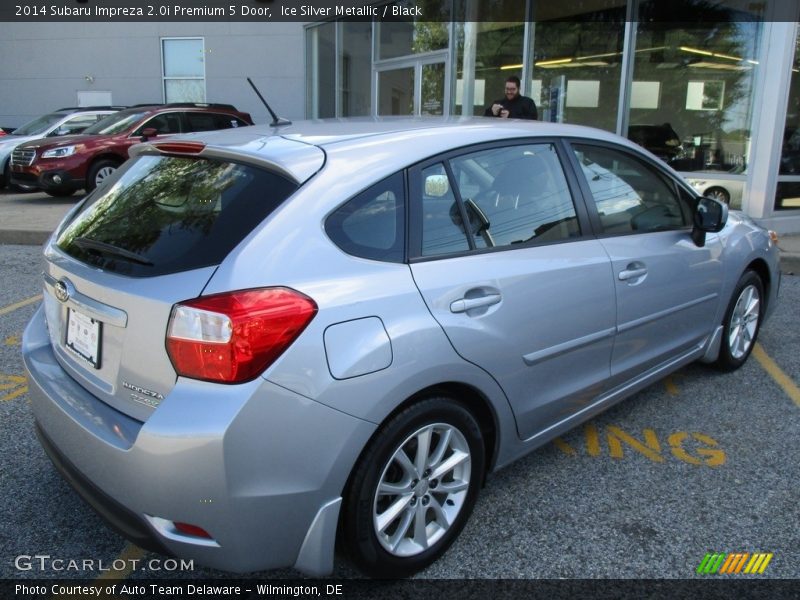 Ice Silver Metallic / Black 2014 Subaru Impreza 2.0i Premium 5 Door