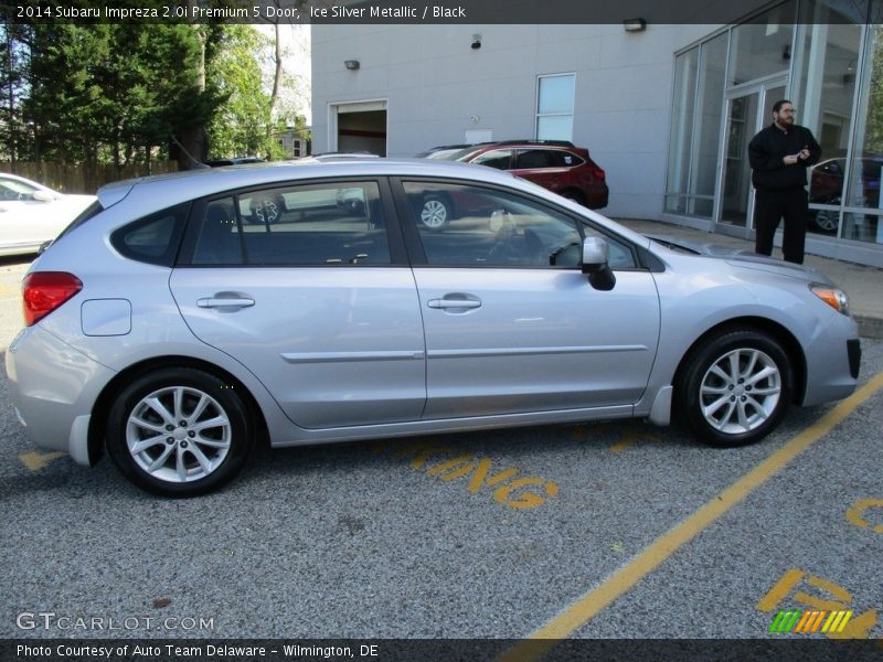 Ice Silver Metallic / Black 2014 Subaru Impreza 2.0i Premium 5 Door