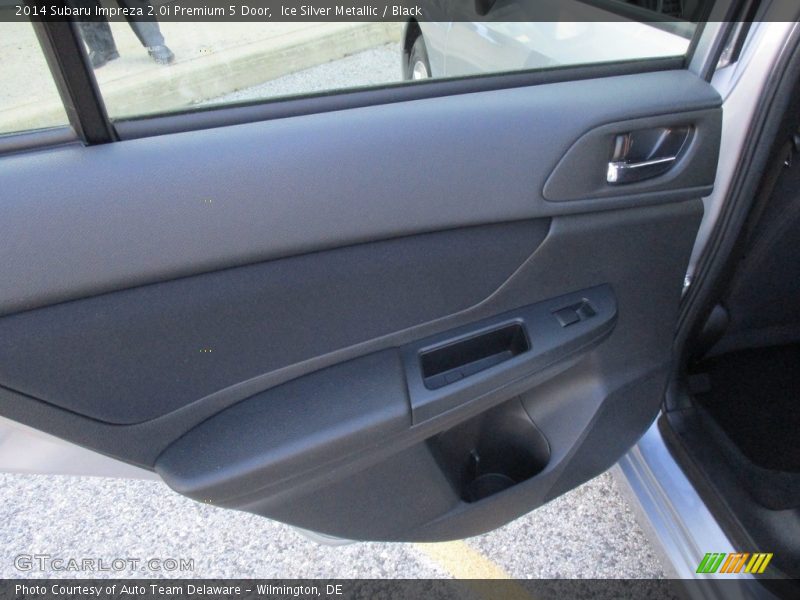 Ice Silver Metallic / Black 2014 Subaru Impreza 2.0i Premium 5 Door
