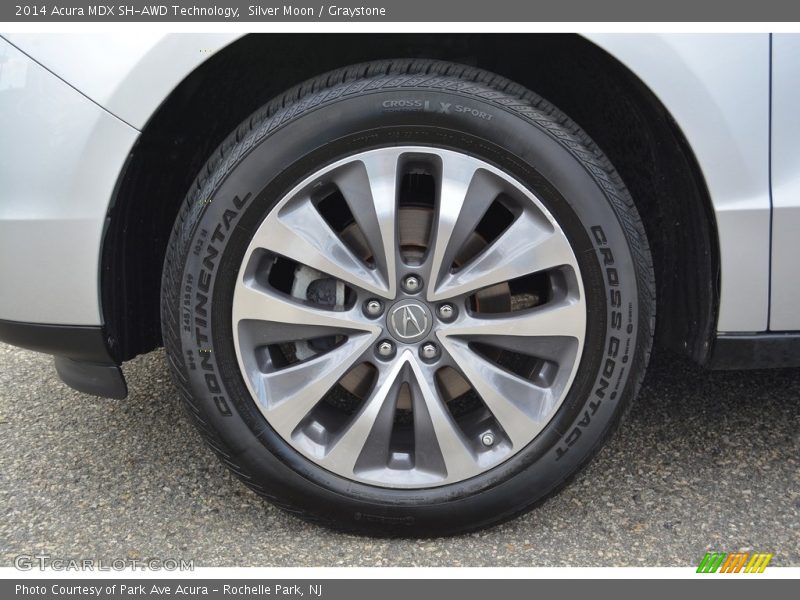 Silver Moon / Graystone 2014 Acura MDX SH-AWD Technology