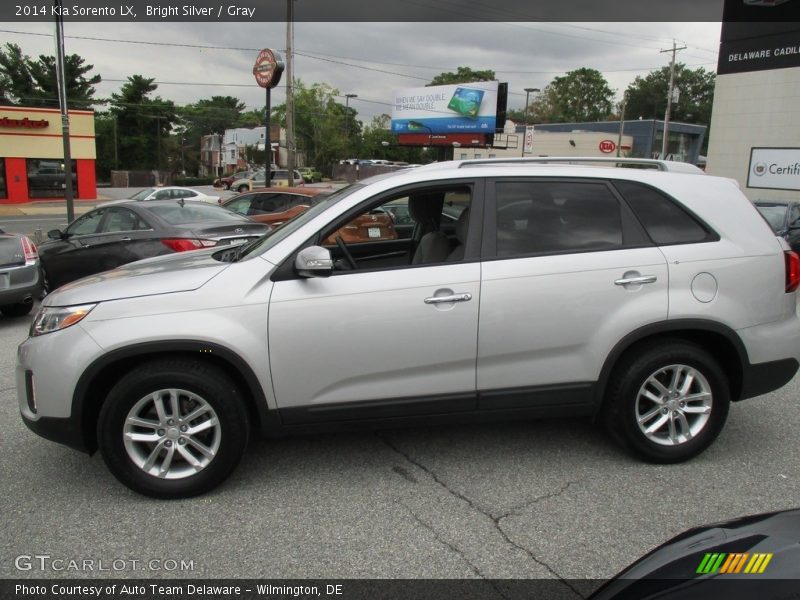 Bright Silver / Gray 2014 Kia Sorento LX