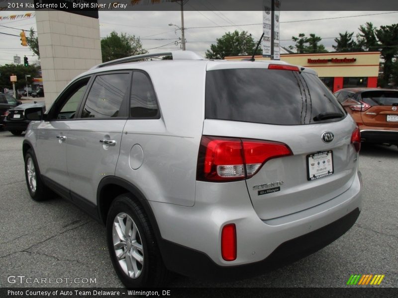 Bright Silver / Gray 2014 Kia Sorento LX