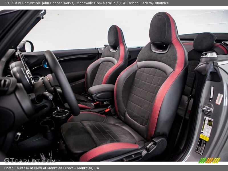 Front Seat of 2017 Convertible John Cooper Works