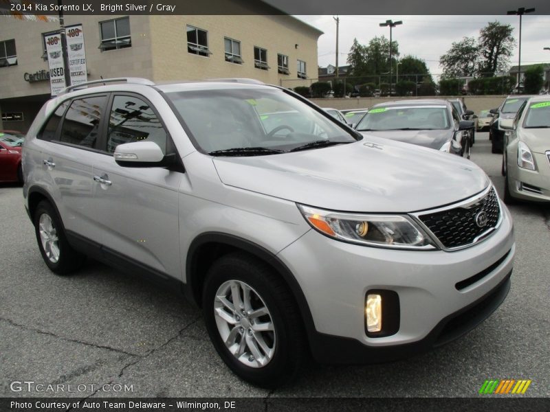 Bright Silver / Gray 2014 Kia Sorento LX