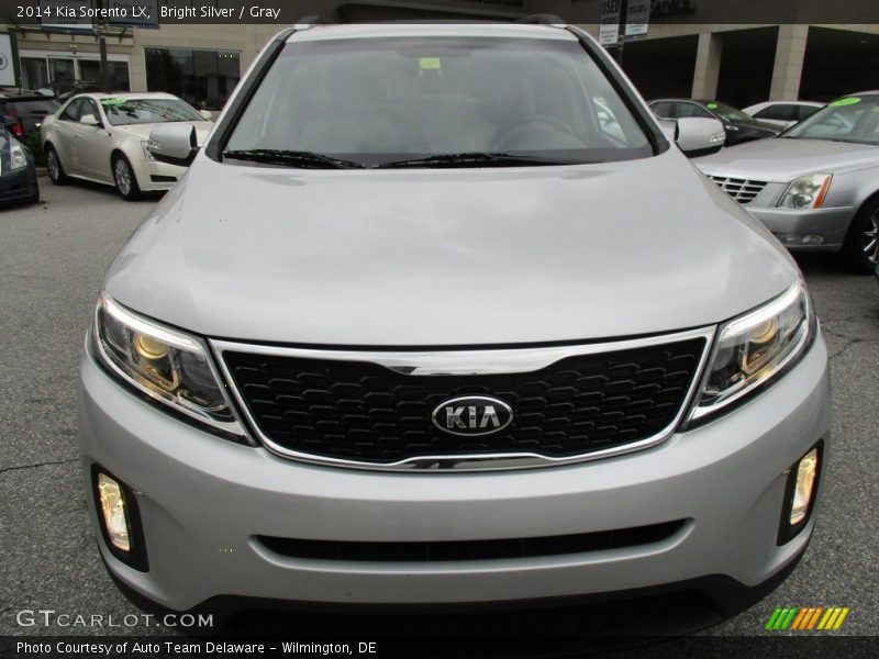 Bright Silver / Gray 2014 Kia Sorento LX