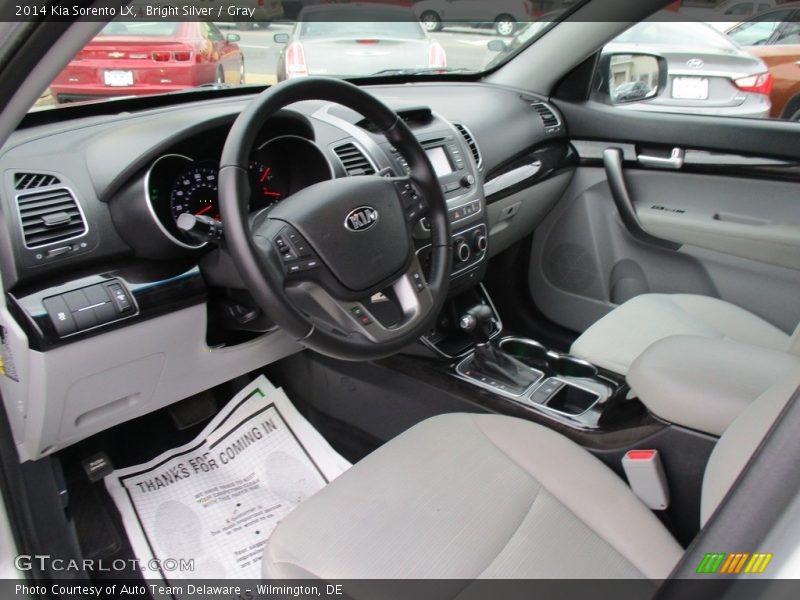 Bright Silver / Gray 2014 Kia Sorento LX
