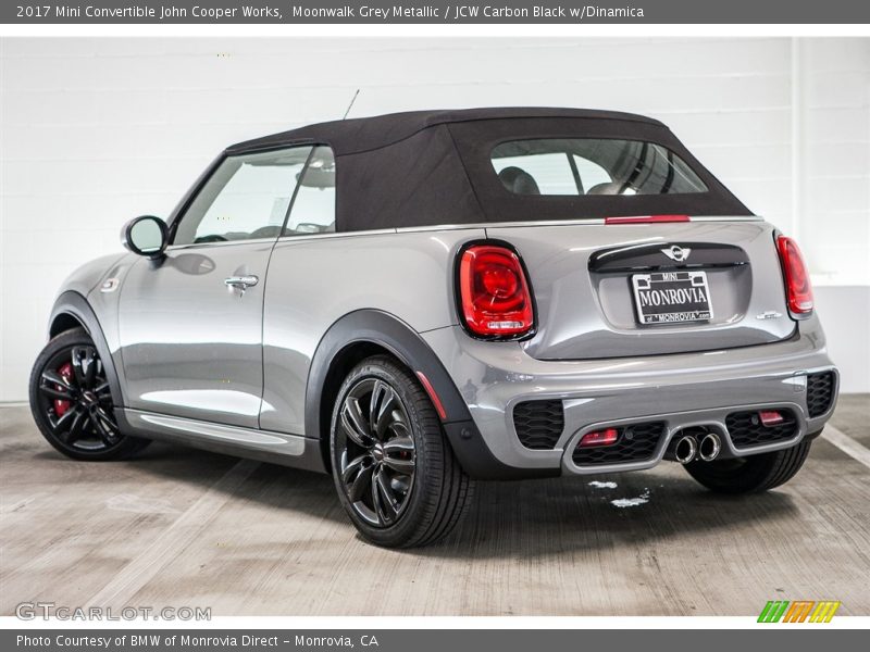 Moonwalk Grey Metallic / JCW Carbon Black w/Dinamica 2017 Mini Convertible John Cooper Works