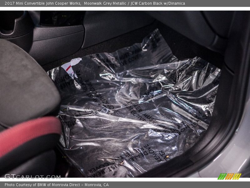 Moonwalk Grey Metallic / JCW Carbon Black w/Dinamica 2017 Mini Convertible John Cooper Works