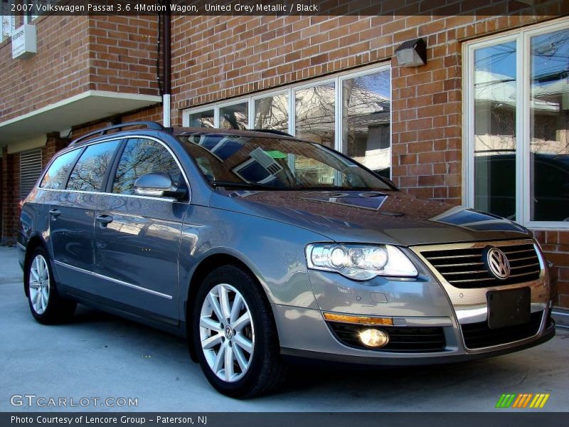 United Grey Metallic / Black 2007 Volkswagen Passat 3.6 4Motion Wagon