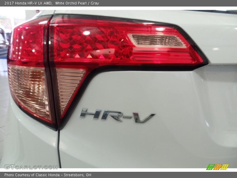 White Orchid Pearl / Gray 2017 Honda HR-V LX AWD
