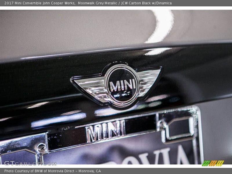 Moonwalk Grey Metallic / JCW Carbon Black w/Dinamica 2017 Mini Convertible John Cooper Works