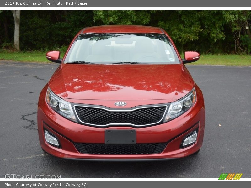 Remington Red / Beige 2014 Kia Optima LX