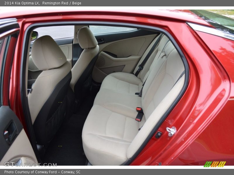 Remington Red / Beige 2014 Kia Optima LX