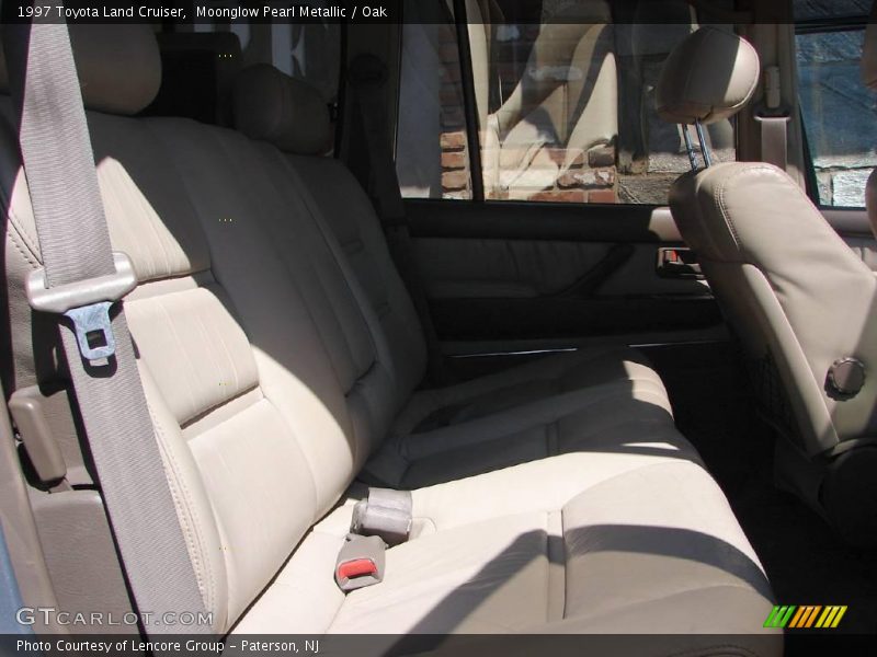 Moonglow Pearl Metallic / Oak 1997 Toyota Land Cruiser
