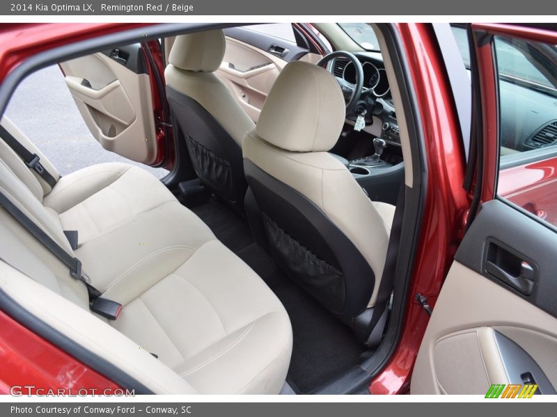 Remington Red / Beige 2014 Kia Optima LX