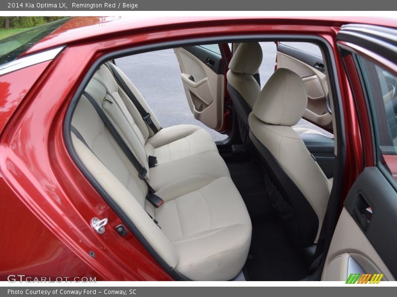 Remington Red / Beige 2014 Kia Optima LX