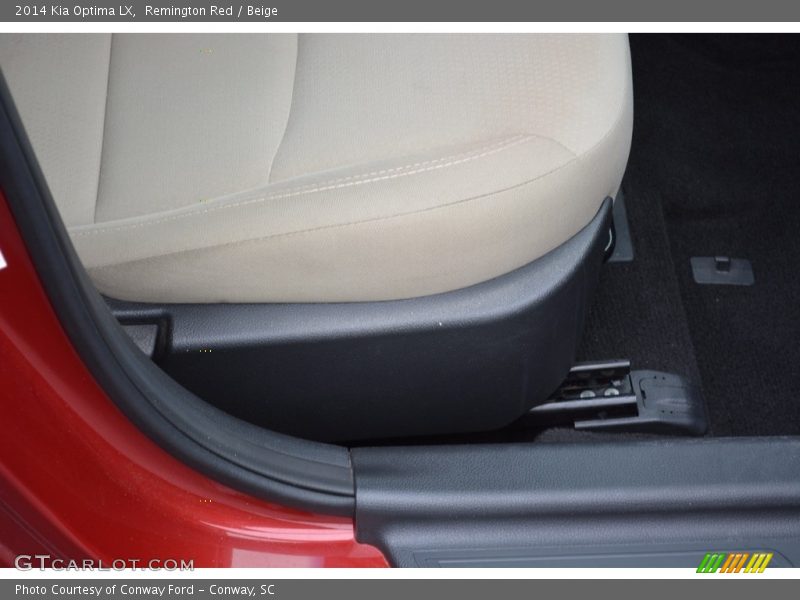 Remington Red / Beige 2014 Kia Optima LX