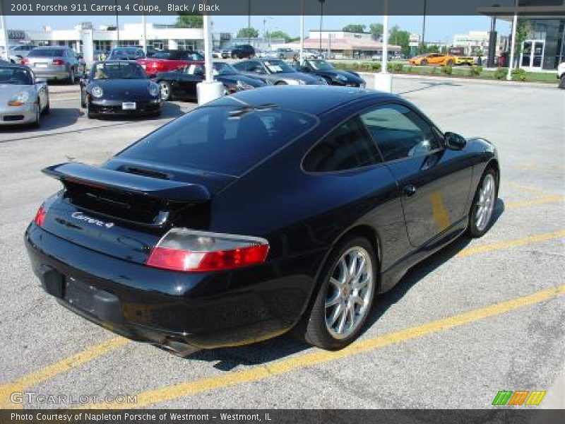 Black / Black 2001 Porsche 911 Carrera 4 Coupe