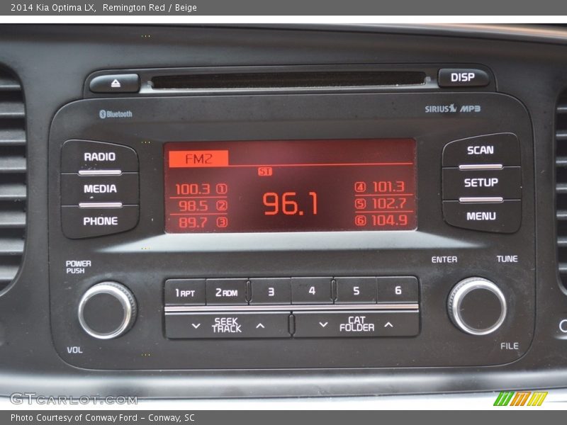 Remington Red / Beige 2014 Kia Optima LX