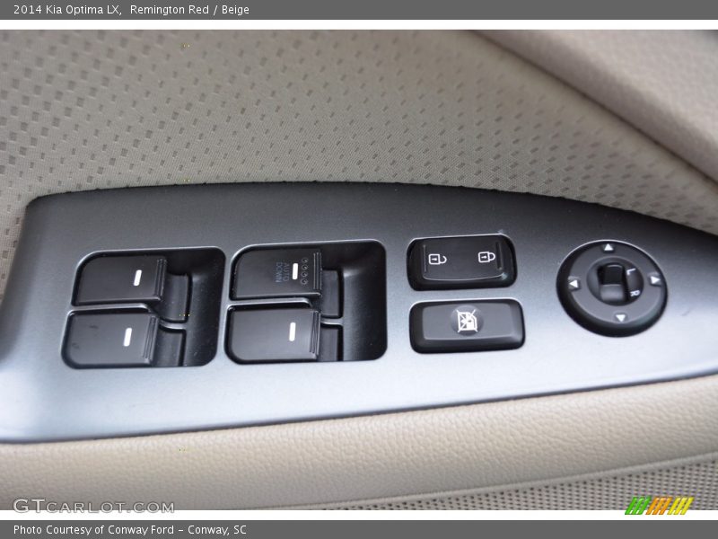 Remington Red / Beige 2014 Kia Optima LX