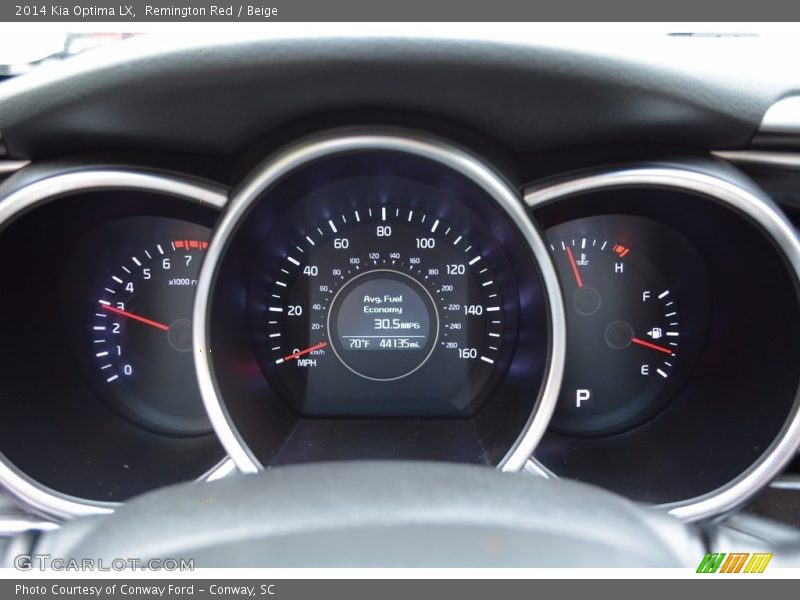 Remington Red / Beige 2014 Kia Optima LX