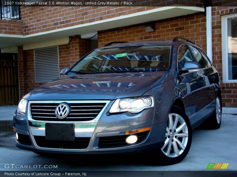 United Grey Metallic / Black 2007 Volkswagen Passat 3.6 4Motion Wagon