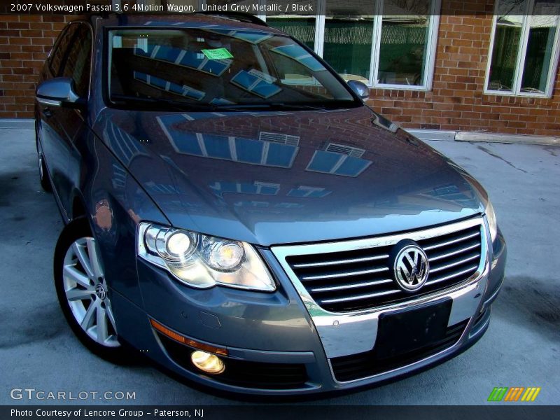 United Grey Metallic / Black 2007 Volkswagen Passat 3.6 4Motion Wagon