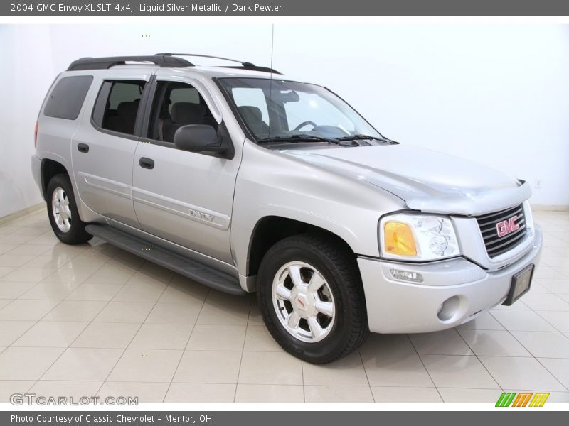 Liquid Silver Metallic / Dark Pewter 2004 GMC Envoy XL SLT 4x4
