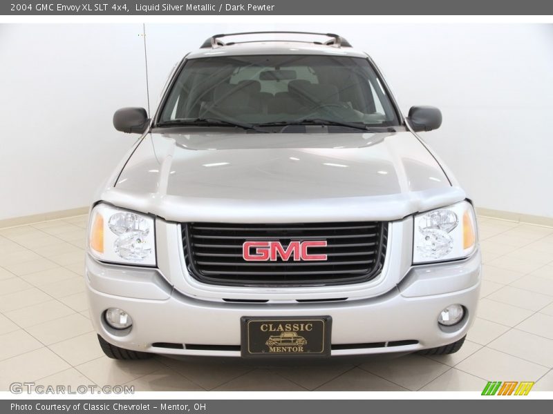 Liquid Silver Metallic / Dark Pewter 2004 GMC Envoy XL SLT 4x4