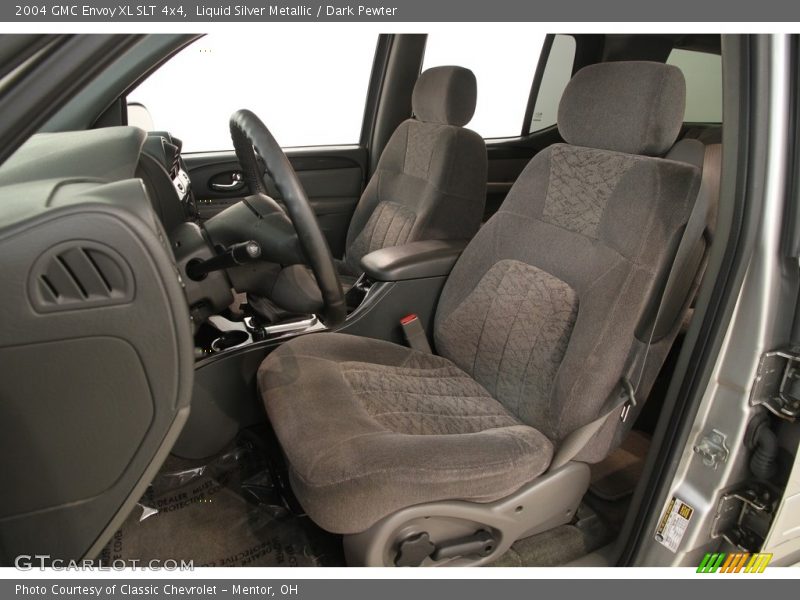 Liquid Silver Metallic / Dark Pewter 2004 GMC Envoy XL SLT 4x4