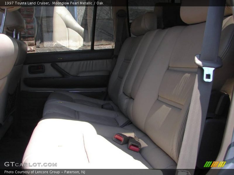 Moonglow Pearl Metallic / Oak 1997 Toyota Land Cruiser