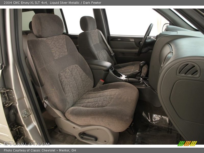 Liquid Silver Metallic / Dark Pewter 2004 GMC Envoy XL SLT 4x4