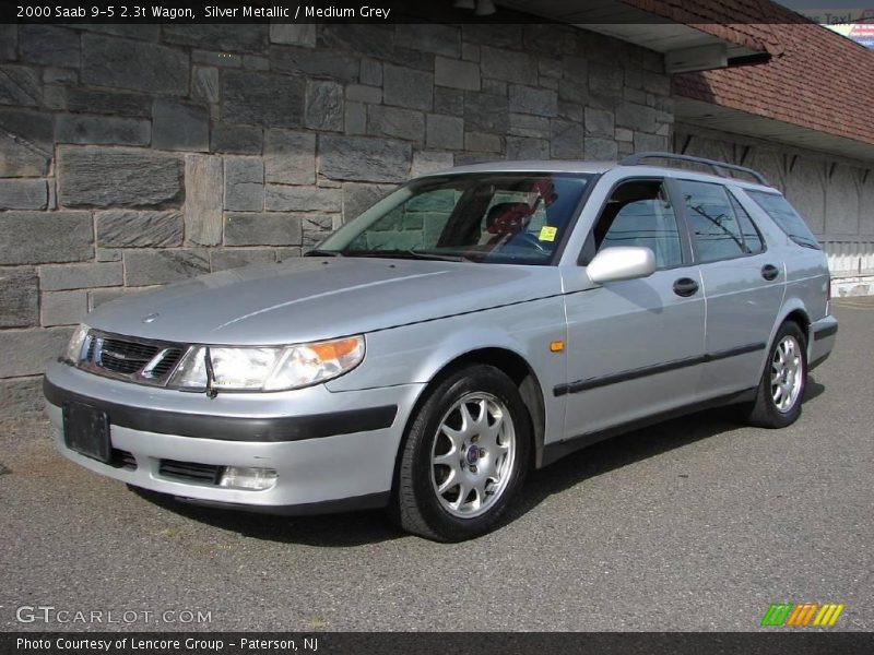 Silver Metallic / Medium Grey 2000 Saab 9-5 2.3t Wagon