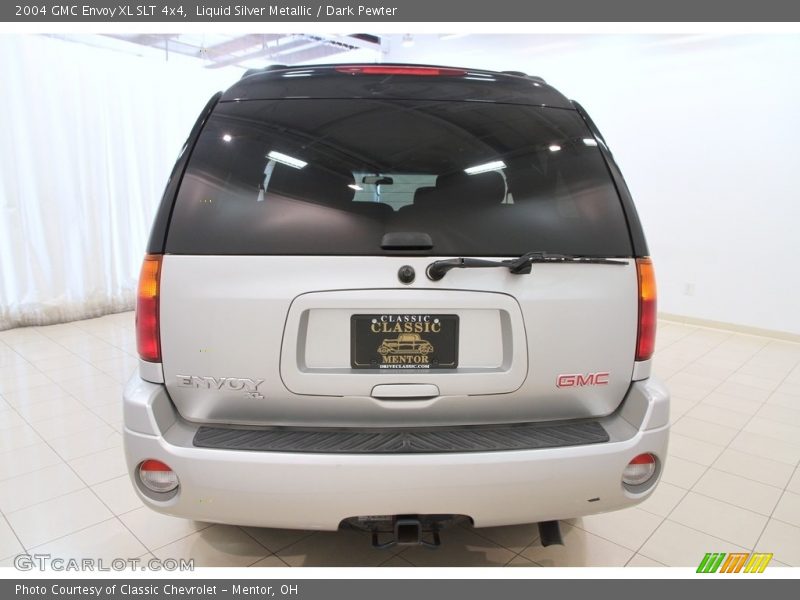Liquid Silver Metallic / Dark Pewter 2004 GMC Envoy XL SLT 4x4