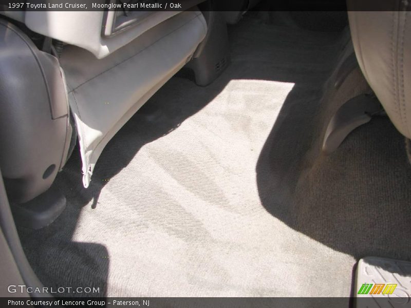 Moonglow Pearl Metallic / Oak 1997 Toyota Land Cruiser