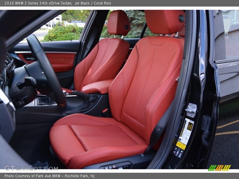 Front Seat of 2016 3 Series 340i xDrive Sedan